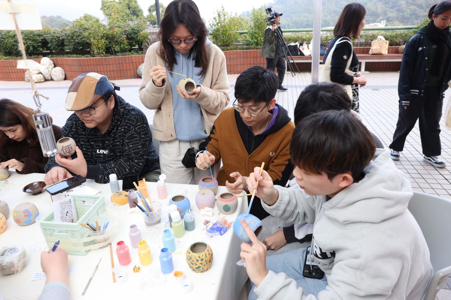 EdUHK’s Tai Po campus fills with booths as well as workshops