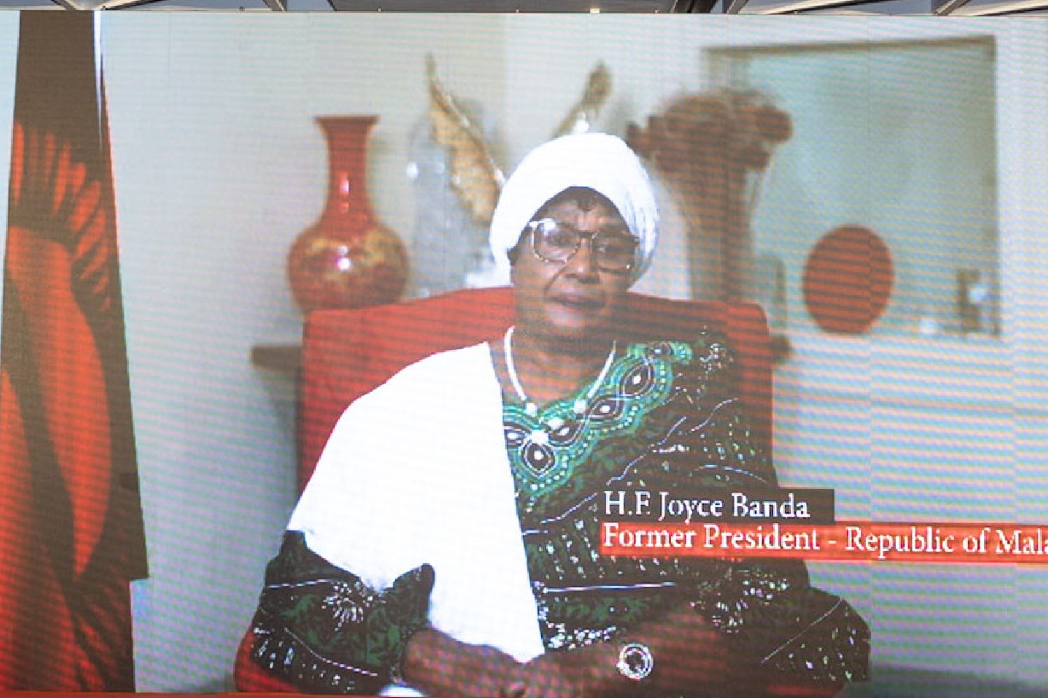 Video Speech by H.E. Dr Joyce Banda, former President of Malawi